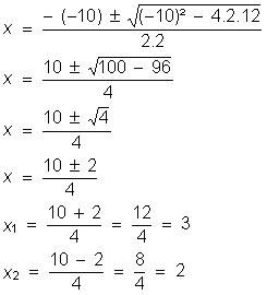 Equação do 2º grau #equacaodo2grau #bhaskara #equacao #matematica